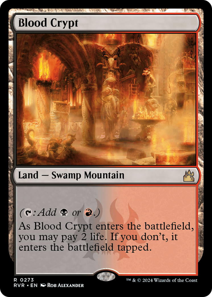 Blood Crypt [Ravnica Remastered] | Cracking-Singles