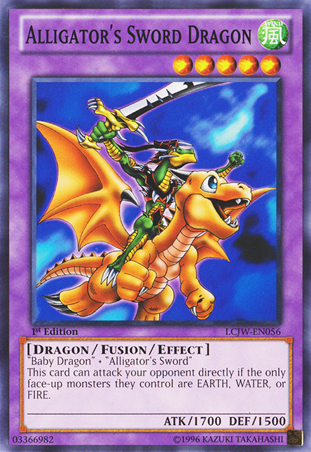 Alligator's Sword Dragon [LCJW-EN056] Common | Cracking-Singles