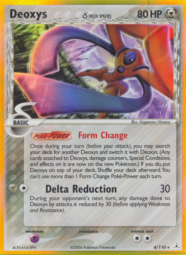 Deoxys (4/110) (Delta Species) [EX: Holon Phantoms] | Cracking-Singles