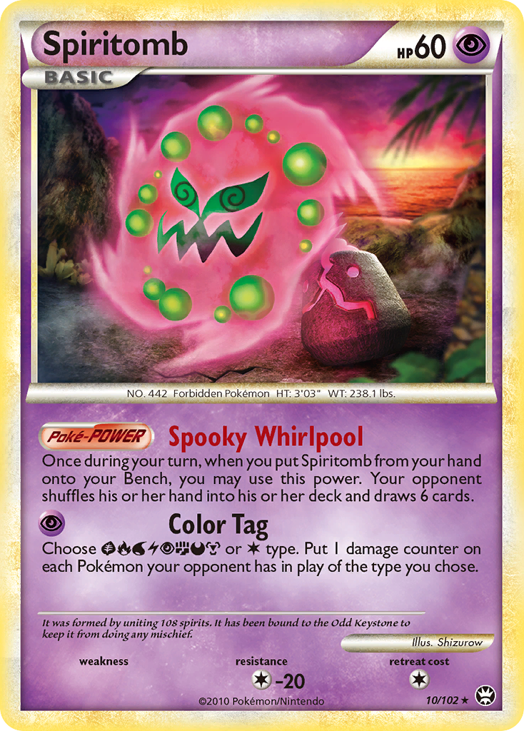 Spiritomb (10/102) [HeartGold & SoulSilver: Triumphant] | Cracking-Singles