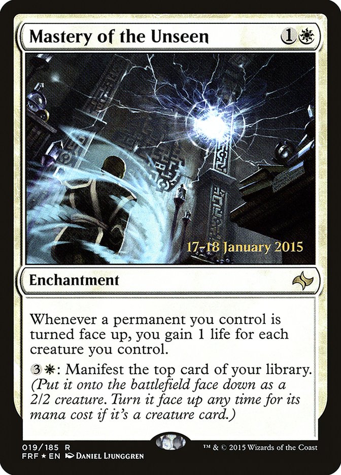 Mastery of the Unseen  [Fate Reforged Prerelease Promos] | Cracking-Singles