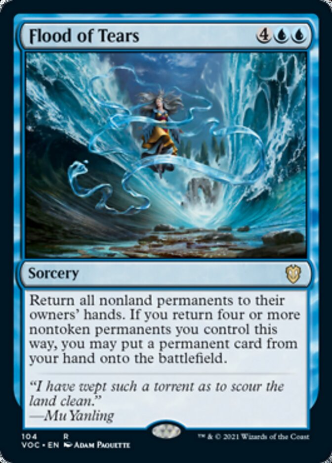 Flood of Tears [Innistrad: Crimson Vow Commander] | Cracking-Singles