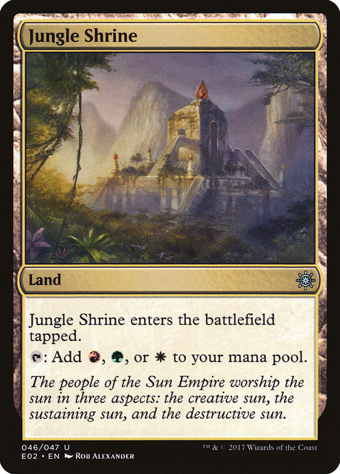 Jungle Shrine [Explorers of Ixalan] | Cracking-Singles