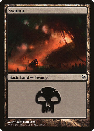 Swamp (79) [Duel Decks: Sorin vs. Tibalt] | Cracking-Singles