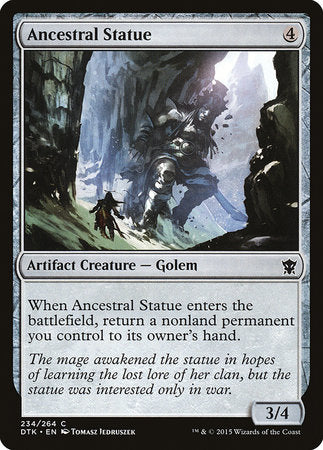 Ancestral Statue [Dragons of Tarkir] | Cracking-Singles