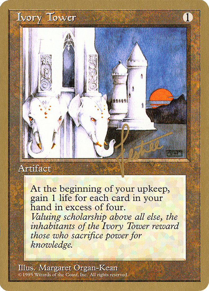 Ivory Tower (Bertrand Lestree) [Pro Tour Collector Set] | Cracking-Singles