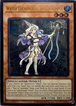 Water Enchantress of the Temple [OP19-EN002] Ultimate Rare | Cracking-Singles