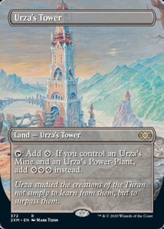 Urza's Tower (Borderless) [Double Masters] | Cracking-Singles