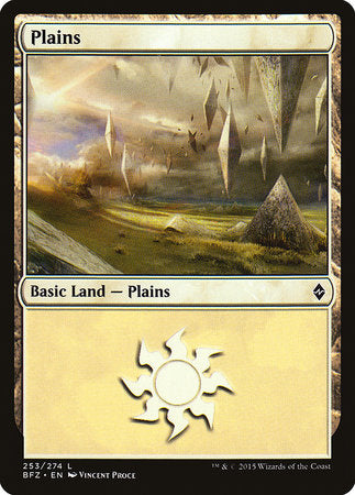 Plains (253) [Battle for Zendikar] | Cracking-Singles