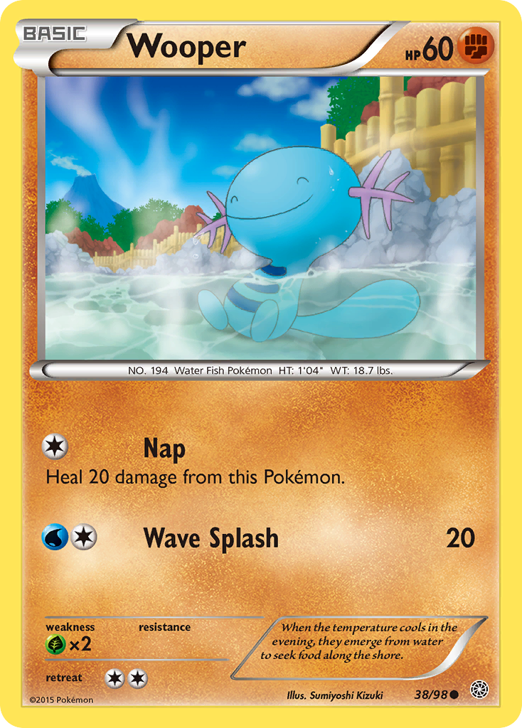 Wooper (38/98) [XY: Ancient Origins] | Cracking-Singles