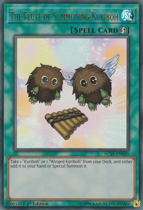 The Flute of Summoning Kuriboh [AC19-EN020] Ultra Rare | Cracking-Singles