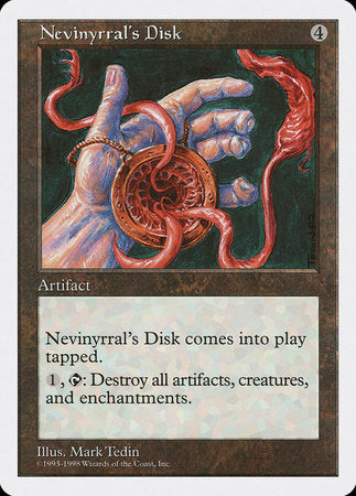 Nevinyrral's Disk [Anthologies] | Cracking-Singles