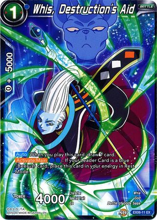 Whis, Destruction's Aid [EX06-11] | Cracking-Singles