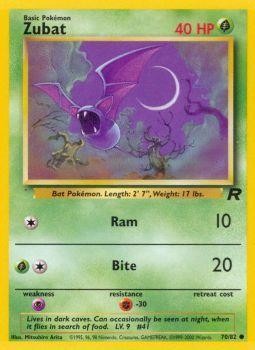 Zubat (70/82) [Team Rocket Unlimited] | Cracking-Singles