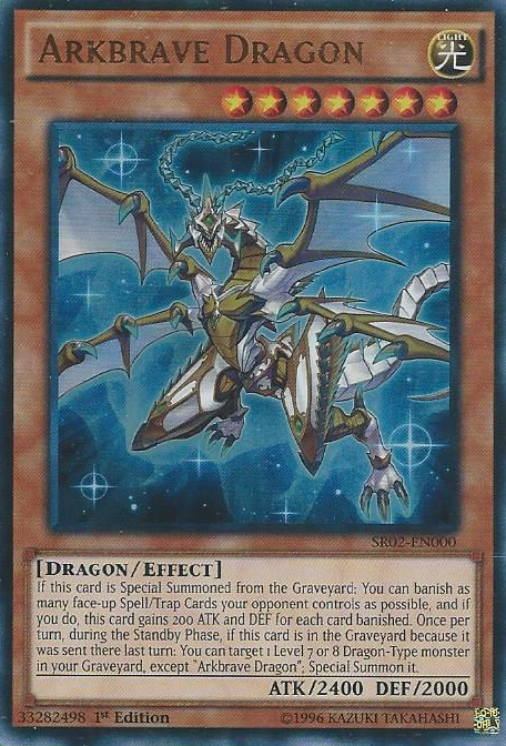 Arkbrave Dragon [SR02-EN000] Ultra Rare | Cracking-Singles