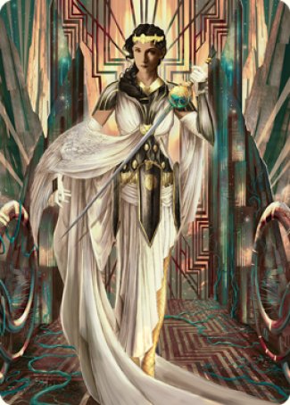 Elspeth Resplendent 2 Art Card [Streets of New Capenna Art Series] | Cracking-Singles