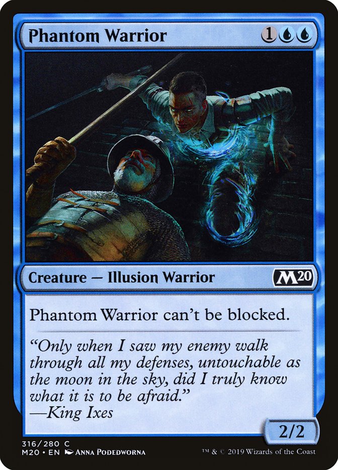 Phantom Warrior [Core Set 2020] | Cracking-Singles