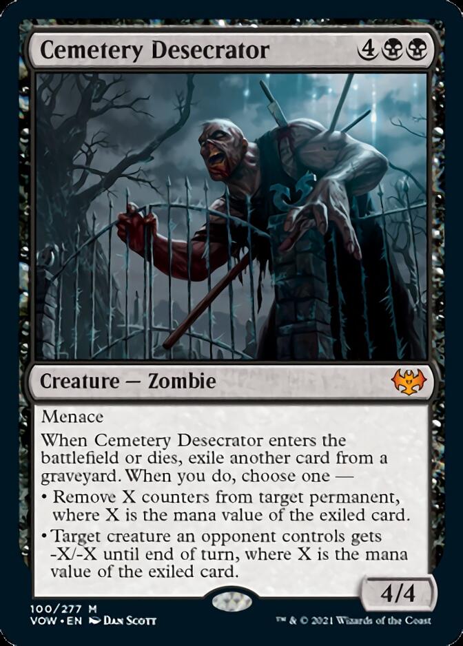 Cemetery Desecrator [Innistrad: Crimson Vow] | Cracking-Singles