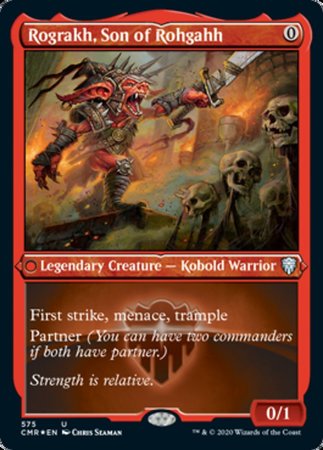 Rograkh, Son of Gohgahh (Foil Etched) [Commander Legends] | Cracking-Singles