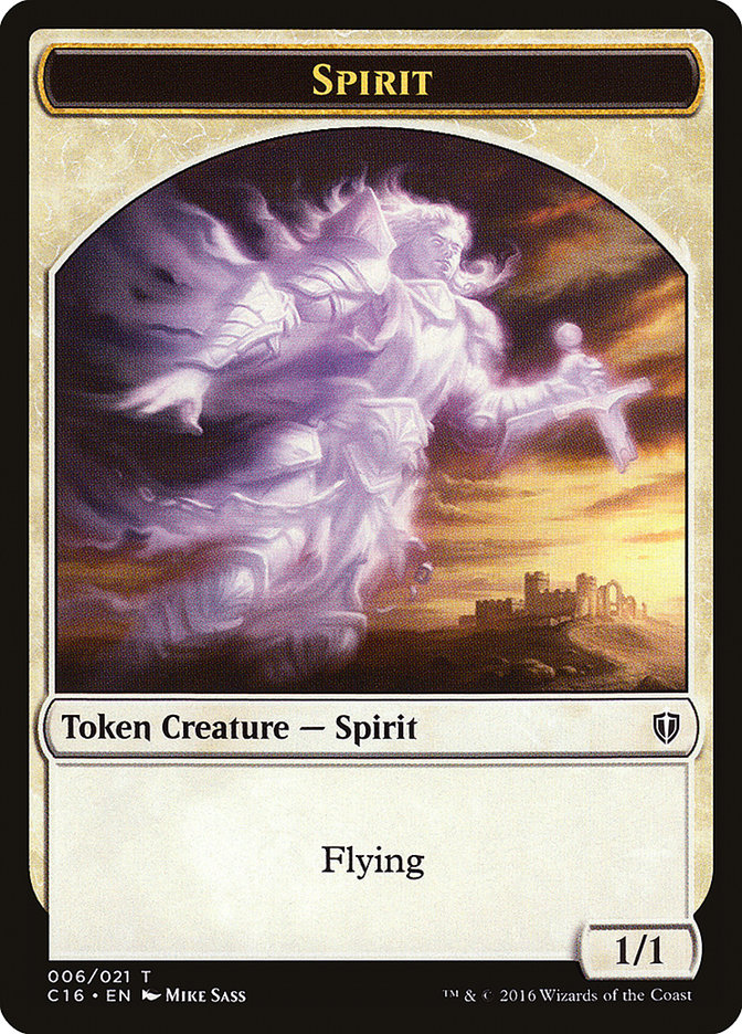 Spirit (006/021) [Commander 2016 Tokens] | Cracking-Singles