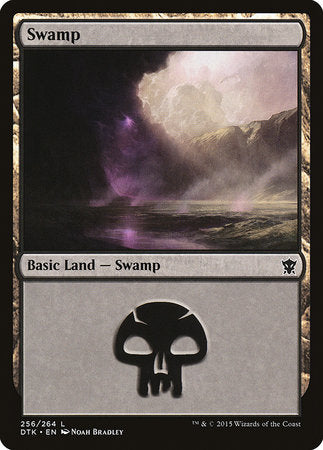 Swamp (256) [Dragons of Tarkir] | Cracking-Singles