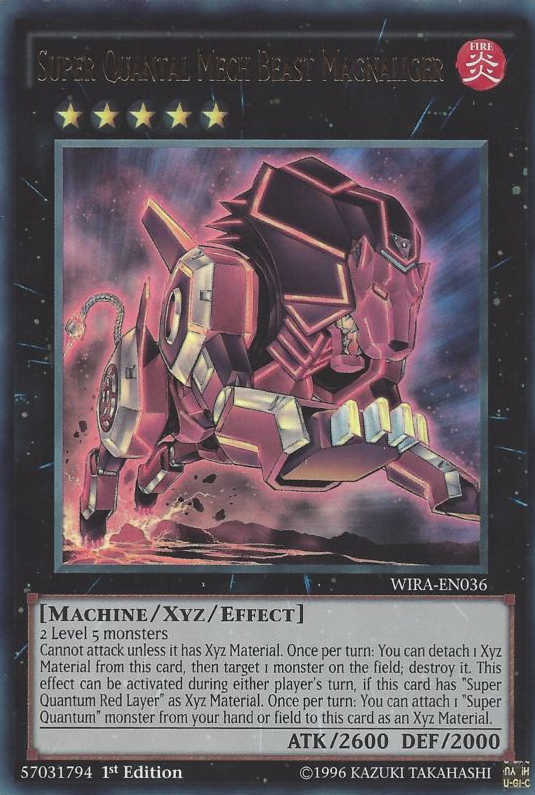 Super Quantal Mech Beast Magnaliger [WIRA-EN036] Ultra Rare | Cracking-Singles