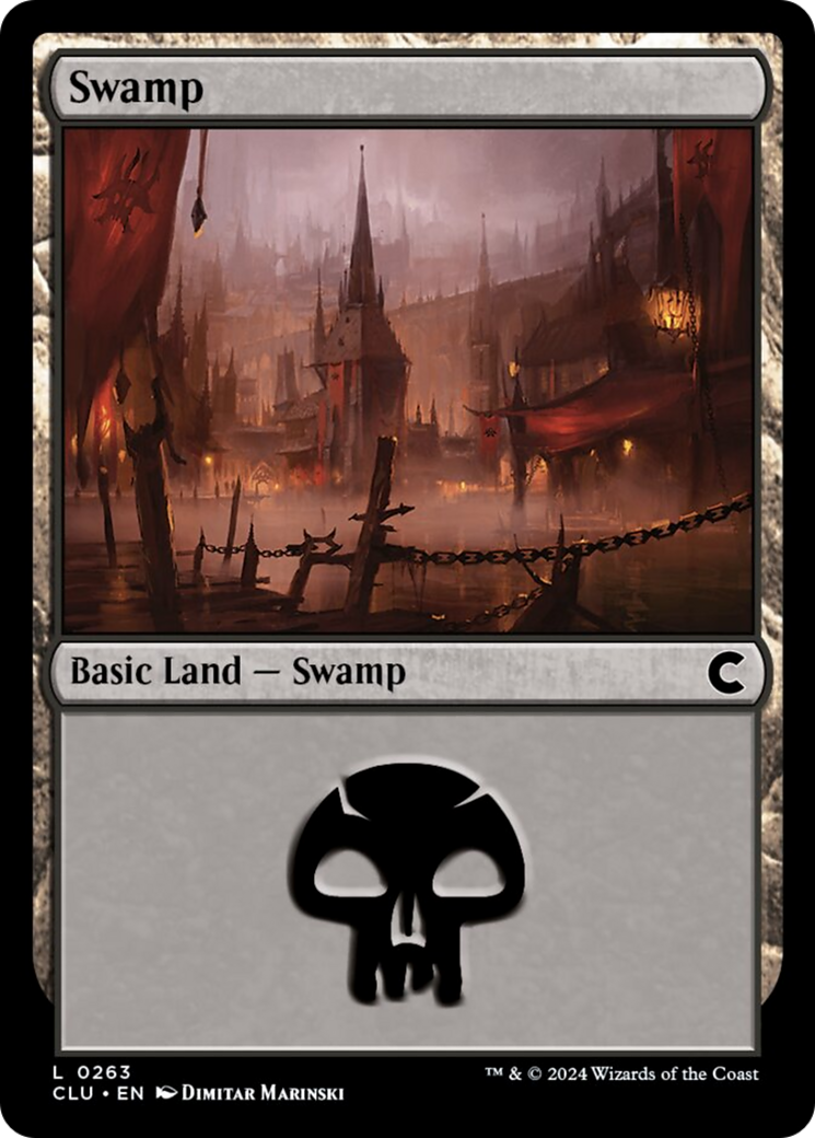 Swamp (0263) [Ravnica: Clue Edition] | Cracking-Singles