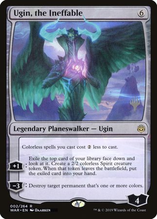 Ugin, the Ineffable [War of the Spark Promos] | Cracking-Singles