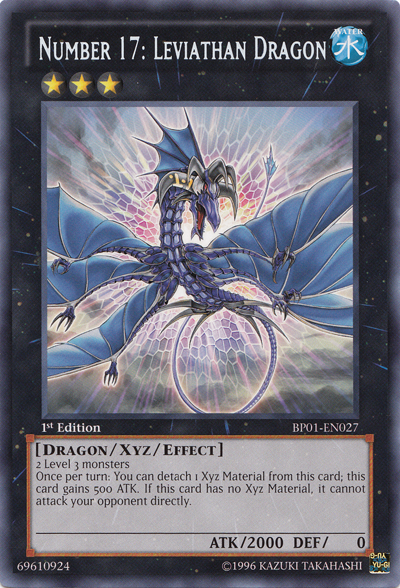 Number 17: Leviathan Dragon [BP01-EN027] Rare | Cracking-Singles