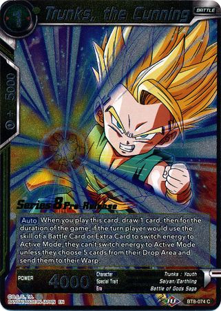 Trunks, the Cunning [BT8-074_PR] | Cracking-Singles