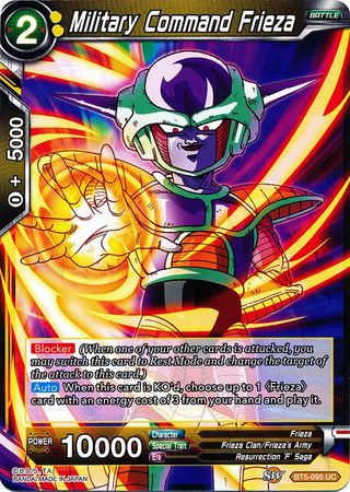 Military Command Frieza (BT5-095) [Miraculous Revival] | Cracking-Singles