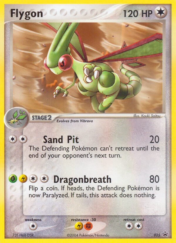 Flygon (025) [Nintendo: Black Star Promos] | Cracking-Singles