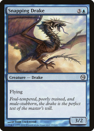 Snapping Drake [Duels of the Planeswalkers] | Cracking-Singles