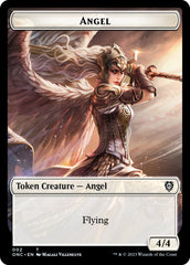 Soldier (007) // Angel Double-Sided Token [Phyrexia: All Will Be One Commander Tokens] | Cracking-Singles