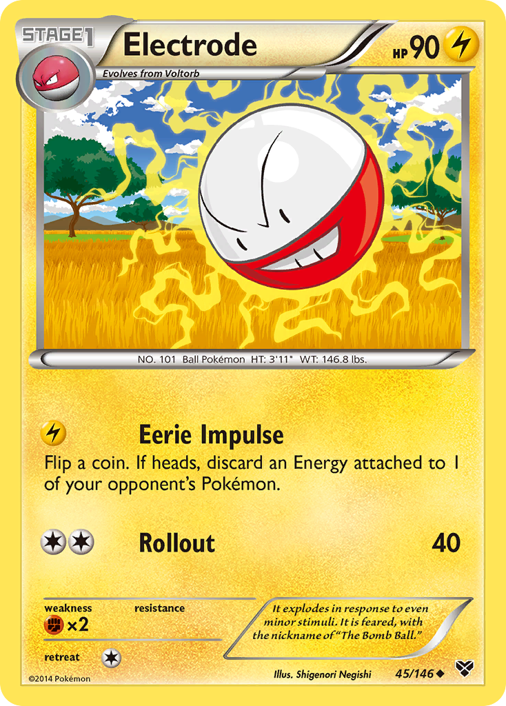 Electrode (45/146) [XY: Base Set] | Cracking-Singles