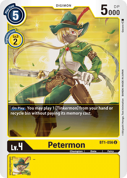 Petermon [BT1-056] [Release Special Booster Ver.1.0] | Cracking-Singles