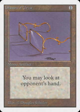 Glasses of Urza [Unlimited Edition] | Cracking-Singles