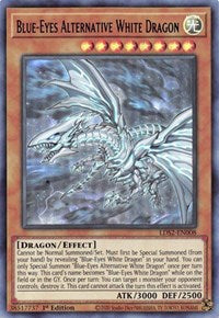 Blue-Eyes Alternative White Dragon (Blue) [LDS2-EN008] Ultra Rare | Cracking-Singles