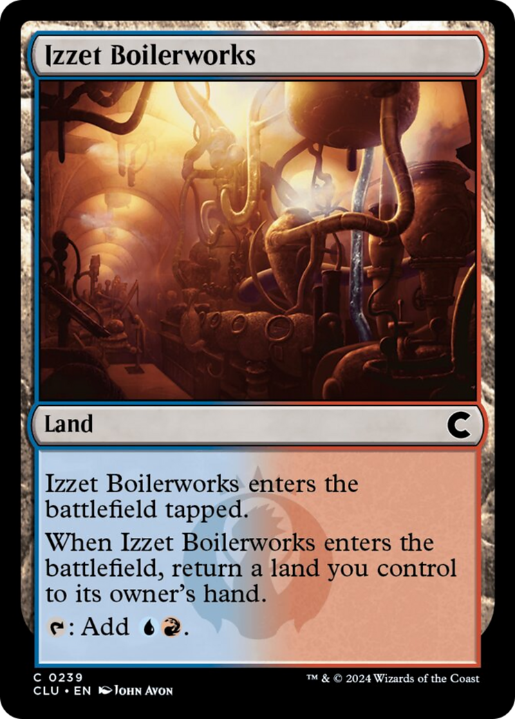 Izzet Boilerworks [Ravnica: Clue Edition] | Cracking-Singles