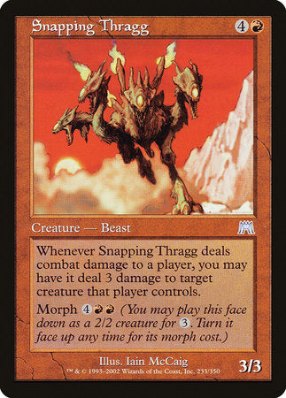 Snapping Thragg [Onslaught] | Cracking-Singles