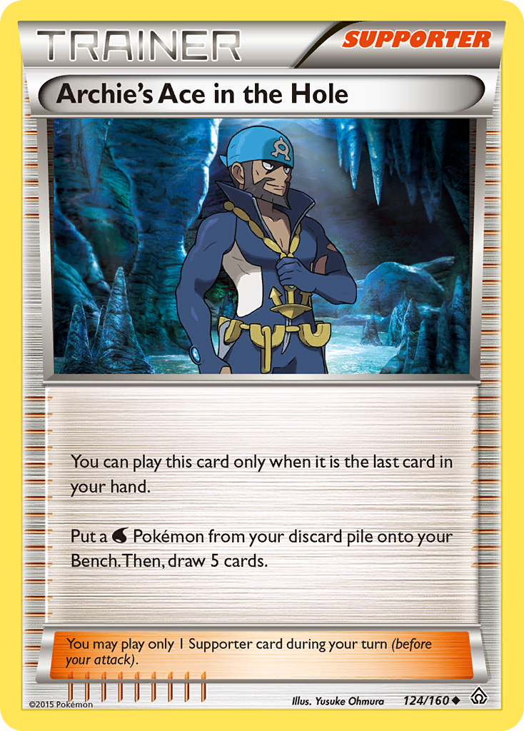 Archie's Ace in the Hole (124/160) [XY: Primal Clash] | Cracking-Singles