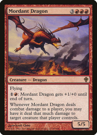 Mordant Dragon [Worldwake] | Cracking-Singles