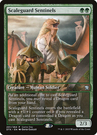 Scaleguard Sentinels [Dragons of Tarkir Promos] | Cracking-Singles