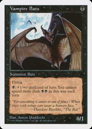 Vampire Bats [Fifth Edition] | Cracking-Singles