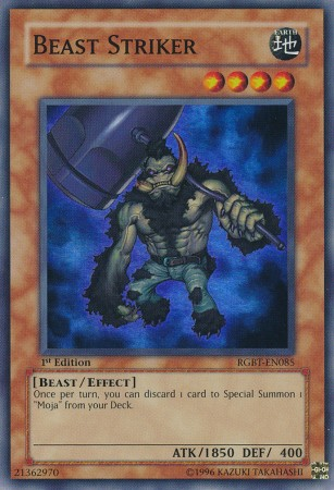 Beast Striker [RGBT-EN085] Super Rare | Cracking-Singles