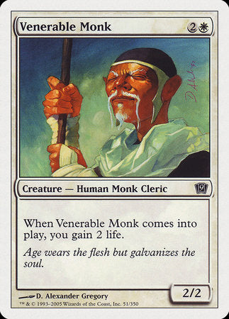 Venerable Monk [Ninth Edition] | Cracking-Singles