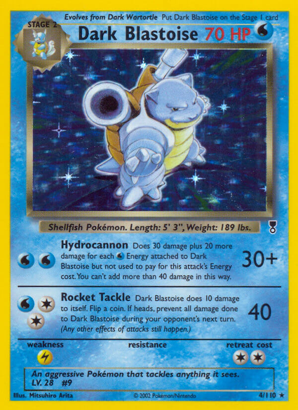 Dark Blastoise (4/110) (WotC) (Theme Deck Exclusive) [Legendary Collection] | Cracking-Singles