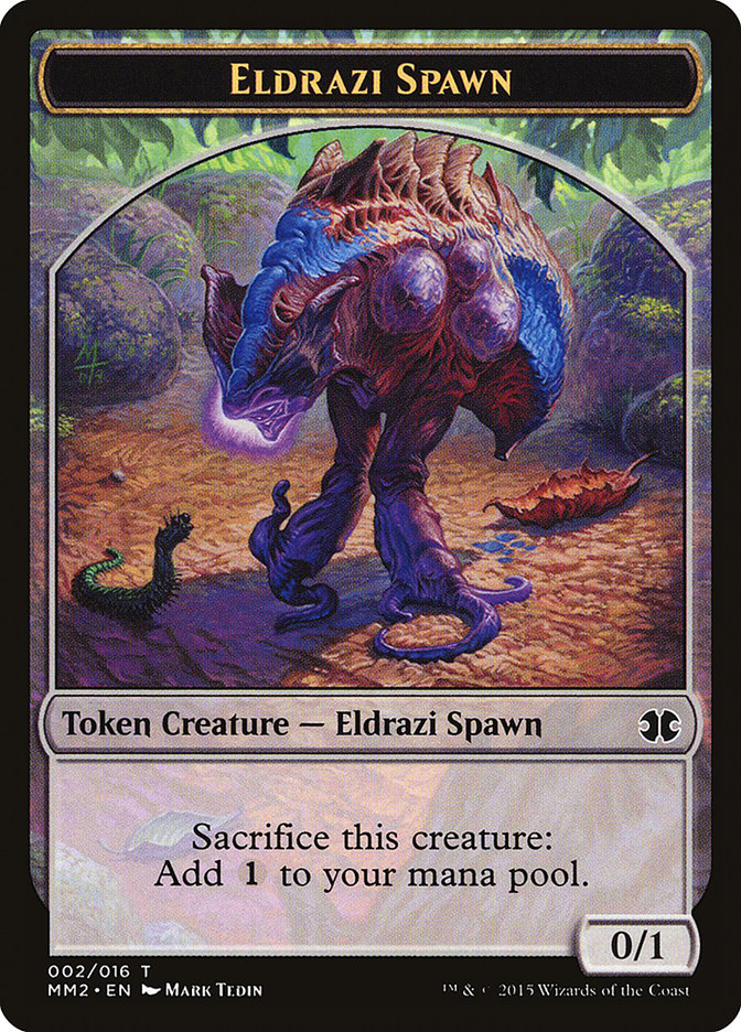 Eldrazi Spawn (002/016) [Modern Masters 2015 Tokens] | Cracking-Singles