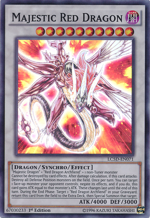 Majestic Red Dragon [LC5D-EN071] Super Rare | Cracking-Singles