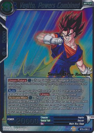 Vegito, Powers Combined [BT6-036_PR] | Cracking-Singles